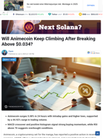 Will Animecoin Keep Climbing After Breaking Above $0.034?