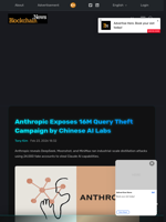 Anthropic Exposes 16M Query Theft Campaign by Chinese AI Labs - Blockchain.News