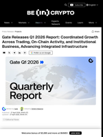 Gate Releases Q1 2026 Report