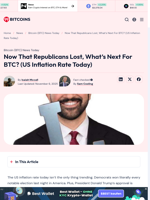 Now That Trump Lost, What's Next? (US Inflation Rate Today)