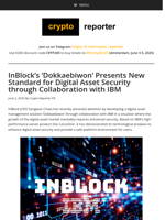 InBlock's 'Dokkaebiwon' Presents New Standard for Digital Asset Security through Collaboration with IBM