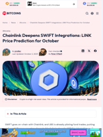 Chainlink Deepens SWIFT Integrations: LINK Price Prediction
