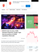 $RAVE Under Scrutiny: $28B Valuation Explosion, Insider Tight Grip Accusations, & $43M Liquidation Aftermath - NullTX