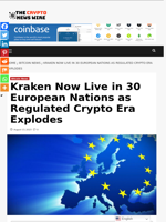 Kraken Now Live in 30 European Nations as Regulated Crypto Era Explodes - The Crypto News Wire