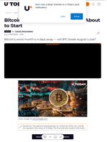 Bitcoin's Most Dangerous Month About to Start