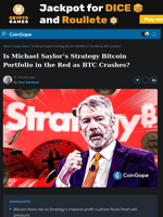 Is Michael Saylor’s Strategy Bitcoin Portfolio in the Red?