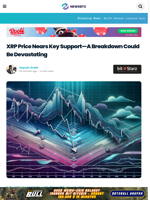 XRP Price Nears Key Support—A Breakdown Could Be Devastating