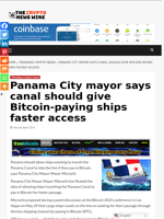 Panama City mayor says canal should give Bitcoin-paying ships faster access - The Crypto News Wire