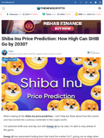 Shiba Inu Price Prediction: How High Can SHIB Go by 2030?