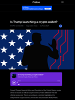 Is Trump launching a crypto wallet?