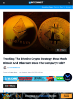 Tracking The Bitmine Crypto Strategy: How Much Bitcoin And Ethereum Does The Company Hold? | Bitcoinist.com