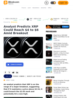 Analyst Predicts XRP Could Reach $4 to $6 Amid Breakout – Markets and Prices Bitcoin News
