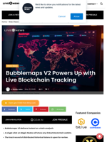 Bubblemaps V2 Powers Up with Live Blockchain Tracking | Live Bitcoin News