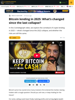 Bitcoin Lending in 2025: What’s Changed Since the Last Collapse?