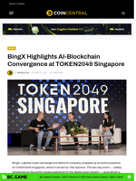 BingX Highlights AI-Blockchain Convergence at TOKEN2049 Singapore