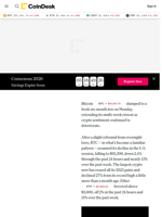 Bitcoin (BTC) Price News: New Lows Below $93K, but Local Bottom Could Be Near, Analysts Say