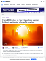 IP Price Surges as Spot Market and Derivatives Traders Align