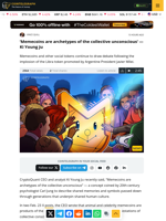 ‘Memecoins are archetypes of the collective unconscious’ — Ki Young Ju