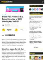 Bitcoin Price Prediction: Is a Deeper Correction to $60K Incoming Next for BTC?
