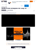 SHIB Price Analysis for July 19