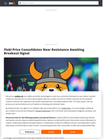 Floki Price Consolidates Near Resistance Awaiting Breakout Signal - Brave New Coin