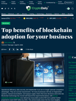 Top benefits of blockchain adoption for your business