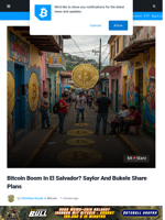 Bitcoin Boom In El Salvador? Saylor And Bukele Share Plans