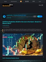 XLM Price Prediction: $0.20 Is the Line in the Sand — Break It or Bleed to $0.17 - Blockchain.News