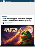 This New Crypto Protocol Surges 300%, Investors Rush In Quickly - TechBullion