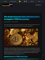 The Graph Expands Data Infrastructure to Support TRON Ecosystem - Blockchain.News