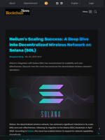 Helium's Scaling Success: A Deep Dive into Decentralized Wireless Network on Solana (SOL) - Blockchain.News