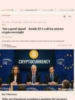 ‘Not a good signal’ – Inside EU’s call for stricter crypto oversight - AMBCrypto