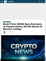 Bonk Price: BONK Eyes Recovery as Pepeto Raises $9.2M Ahead of Binance Listing - TechBullion