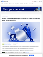 HYPE Price Tests Key Levels After 65% Surge Within a Week