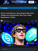 Mark Zuckerberg's Meta Reportedly Eyes Stablecoin Integration This Year
