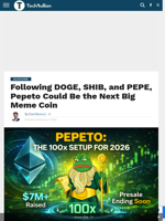 Following DOGE, SHIB, and PEPE, Pepeto Could Be the Next Big Meme Coin - TechBullion