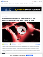 Ethereum Whales Go All-In: Are They About to Get Rekt?