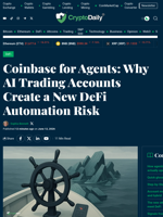 AI Trading Accounts: Coinbase’s Agent Era and DeFi Risks