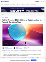Tether Just Took Down Crypto Gambling Syndicate in Turkey