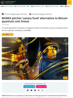 BitMEX Proposes Quantum Canary to Avoid Bitcoin Freeze