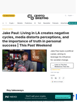 Jake Paul: Living in LA creates negative cycles, media distorts perceptions, and the importance of truth in personal success | This Past Weekend