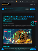 APT Price Drops 4% as Bearish Technical Signals Override Recent Bullish Momentum - Blockchain.News