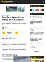 Three Macro Signals Align for Altcoins: But Is It Alt Season?