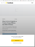 Ether Set to Explode? ETH Traders Pump $7M Into Bullish Bets Targeting $6K Price by Year-End