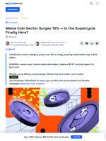 Which Meme Coin Will Lead This Bull Market Supercycle?