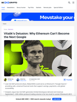 Low-risk DeFi Could Be Ethereum's 'Google Search': Experts