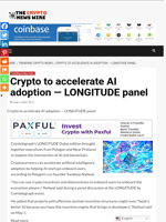 Crypto to accelerate AI adoption — LONGITUDE panel - The Crypto News Wire