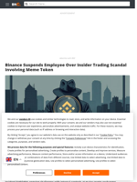 Binance Suspends Employee Over Insider Trading Scandal Involving Meme Token - Brave New Coin