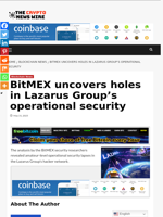 BitMEX uncovers holes in Lazarus Group's operational security - The Crypto News Wire