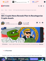 SEC Crypto News: US Plans to Redefine Crypto Assets